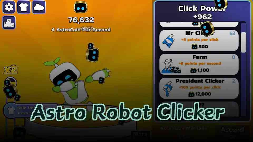 Astro Robot Clicker