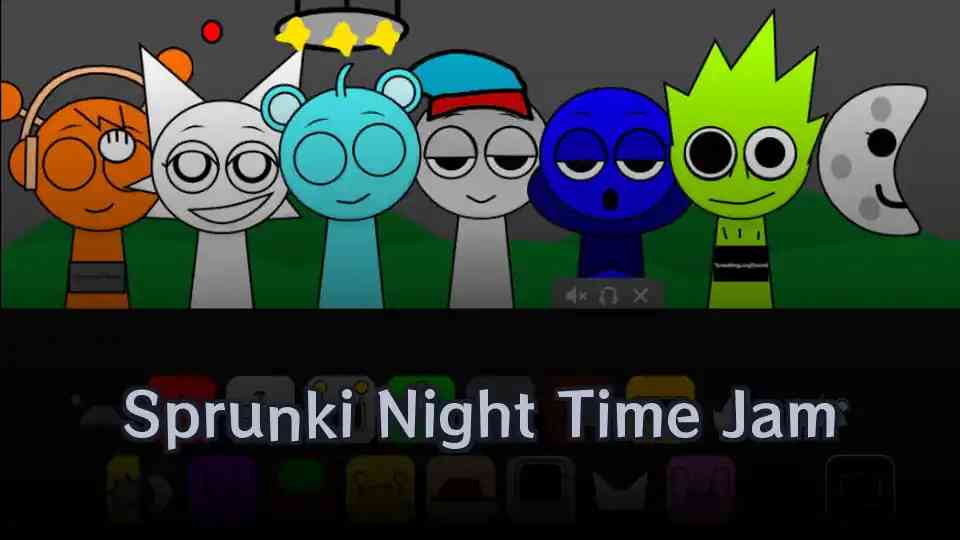 Sprunki Night Time Jam