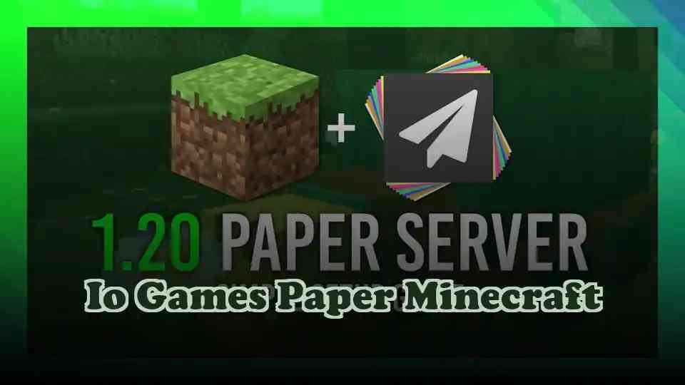 Io Games Paper Minecraft