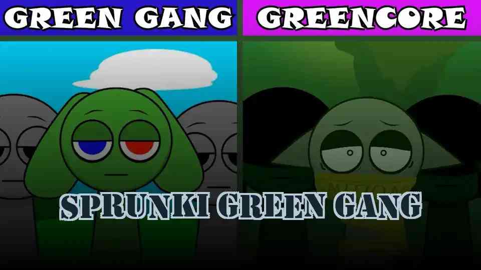 Sprunki Green Gang