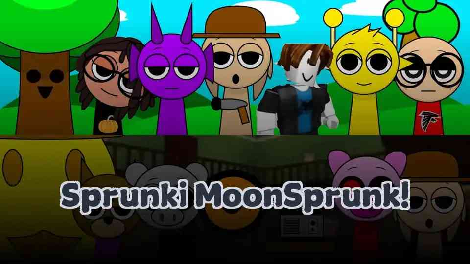 Sprunki MoonSprunk!