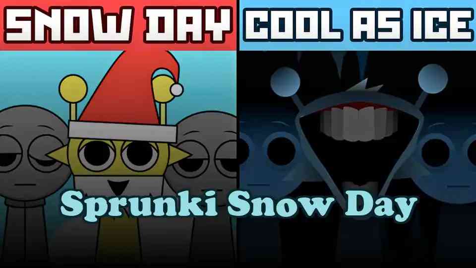 Sprunki Snow Day