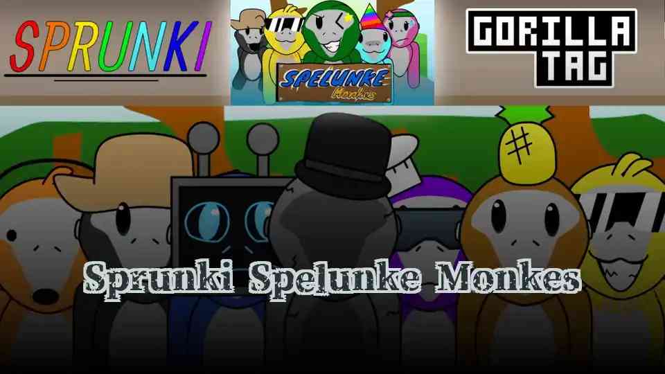 Sprunki Spelunke Monkes