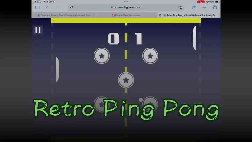 Retro Ping Pong