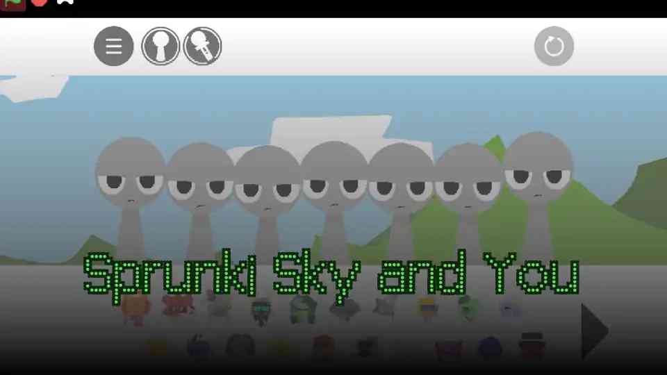 Sprunki Sky and You