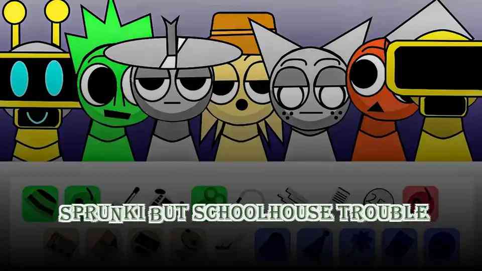 Sprunki But SchoolHouse Trouble