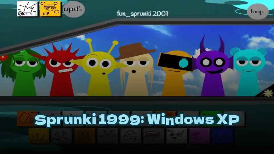 Sprunki 1999: Windows XP