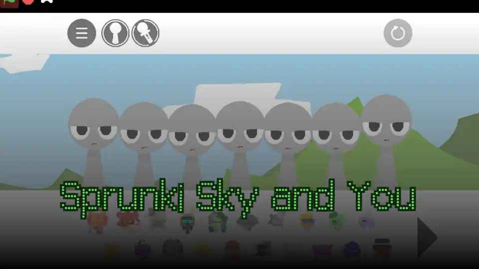 Sprunki Sky and You