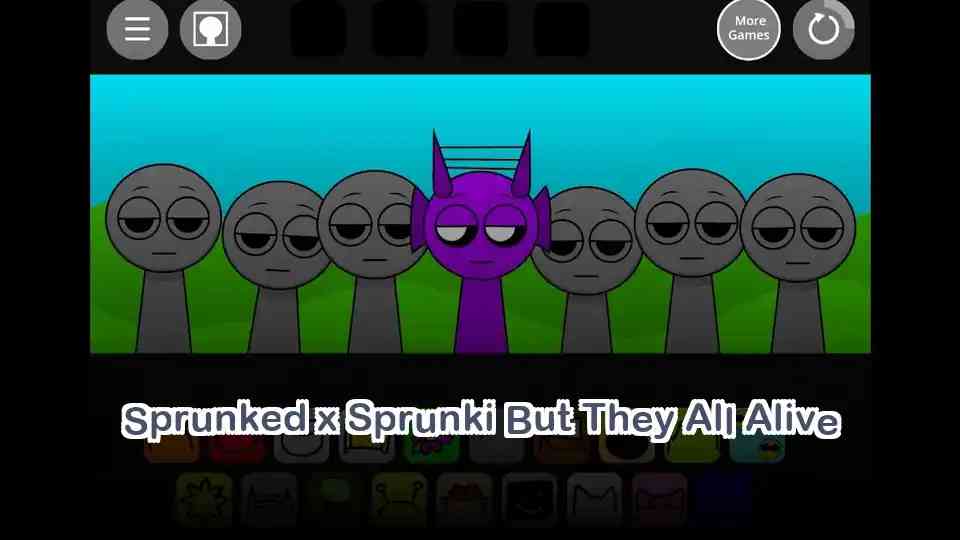 Sprunked x Sprunki But They All Alive