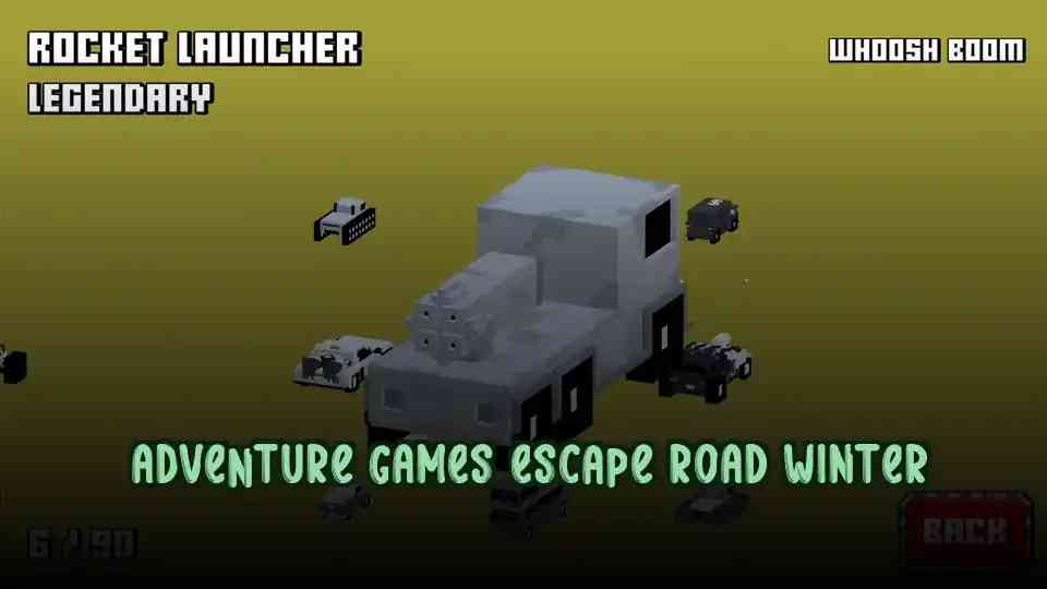 Adventure Games Escape Road Winter