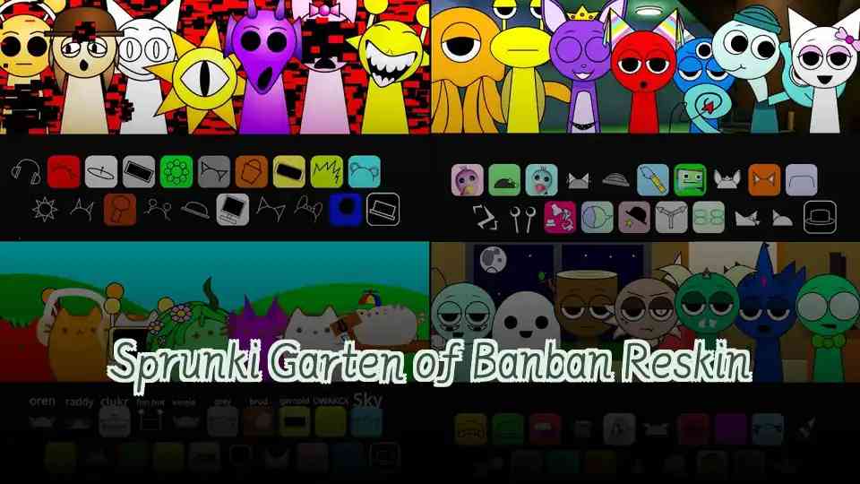Sprunki Garten of Banban Reskin