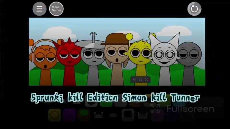 Sprunki Kill Edition Simon Kill Tunner