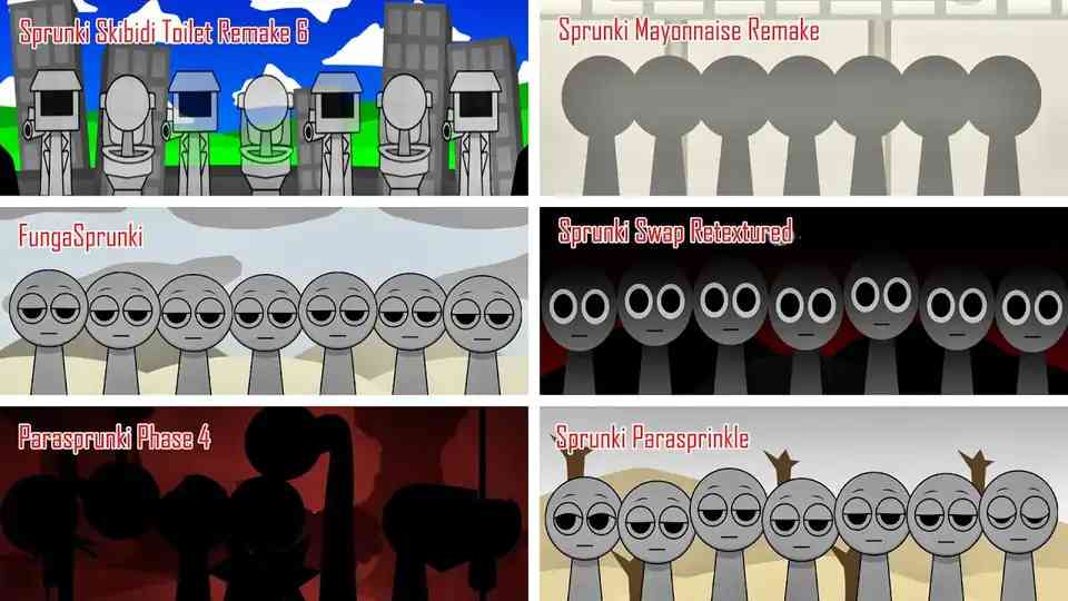 Sprunki Skibidi Toilet Remake 6