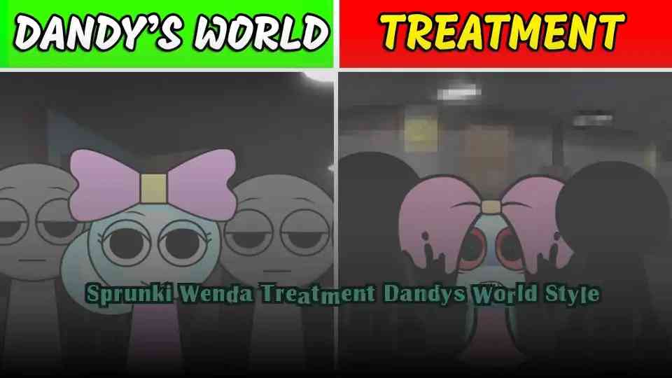 Sprunki Wenda Treatment Dandys World Style